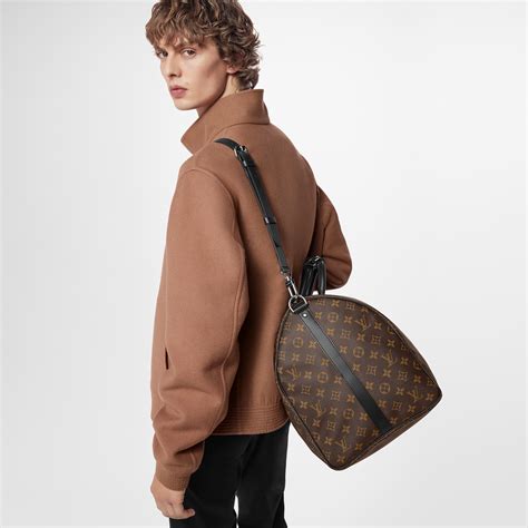 lv keepall macassar|Keepall Bandoulière 25 Monogram Macassar Canvas .